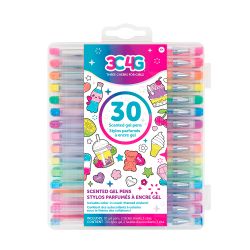 STYLOS PARFUMÉS À ENCRE GEL AVEC FEUILLE D'AUTOCOLLANTS